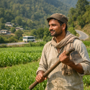 नहीं मिली सैलरी तो छोड़ी उत्तराखंड रोडवेज की नौकरी, गांव लौटकर खेती कर रहे युवक