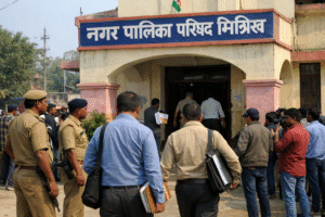 सीतापुर: मिश्रिख नगर पालिका में आयकर टीम की जांच, BJP विधायक की बहू हैं अध्यक्ष